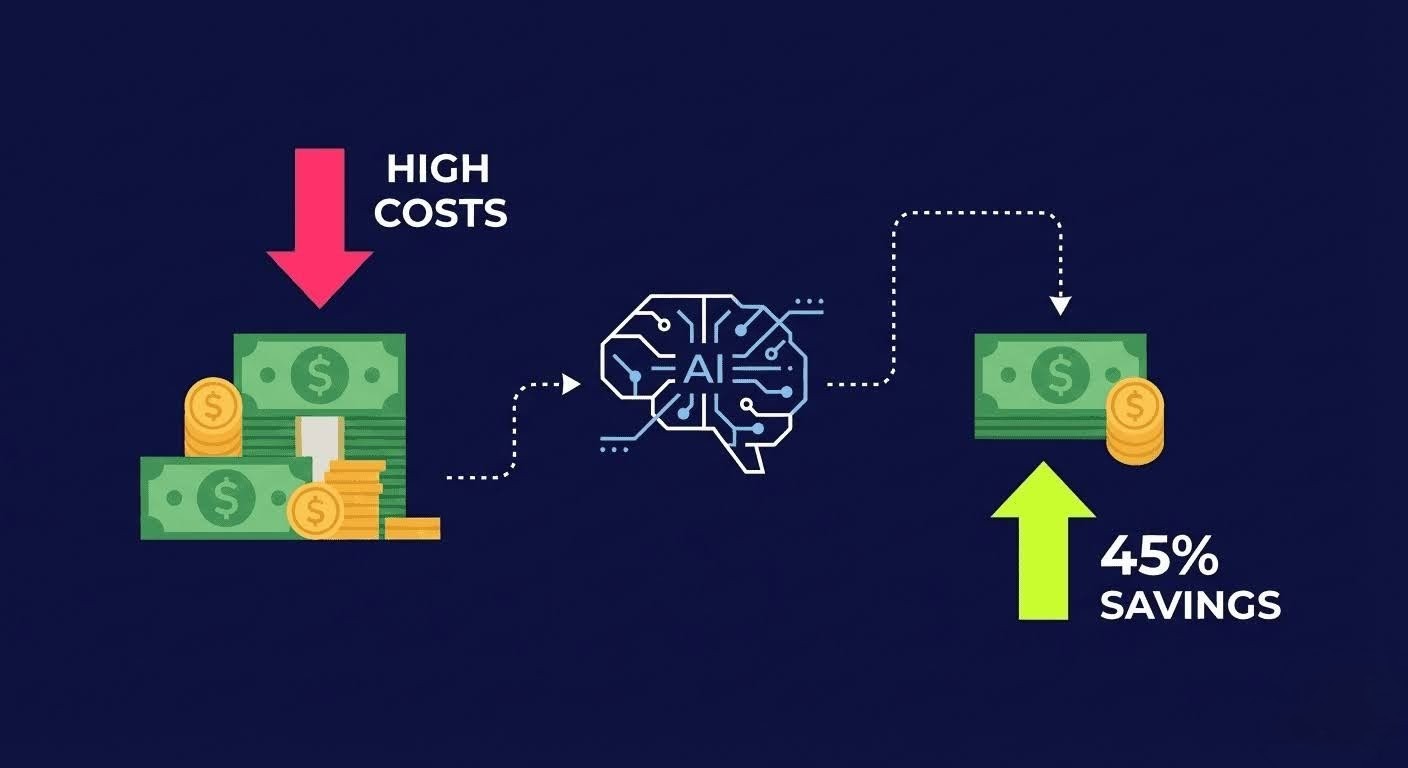 Cost Optimization - 45% Savings