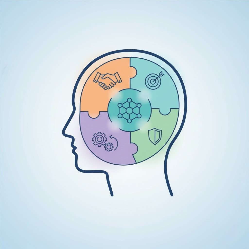 Types of institutional knowledge stored in an employee's mind - relationships, deals, processes, competitive intel