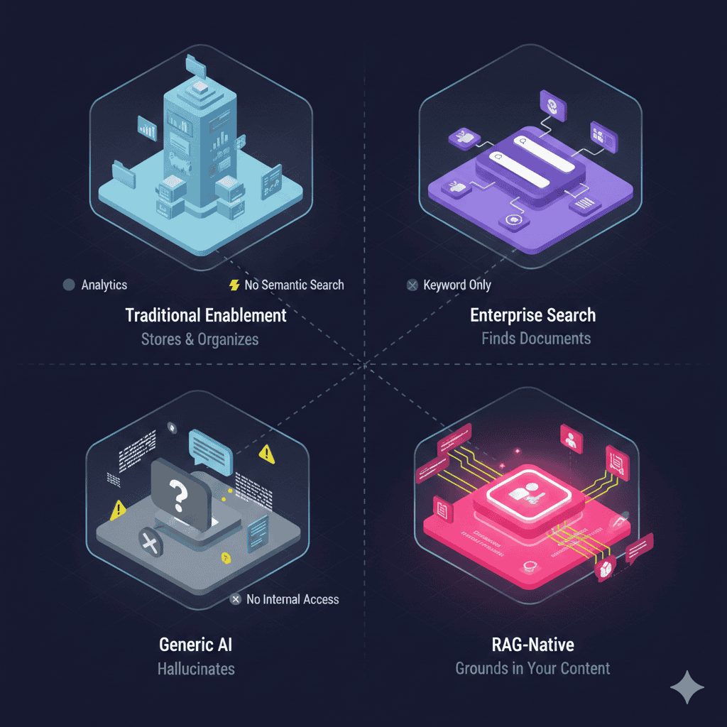 Comparison of knowledge management solution categories